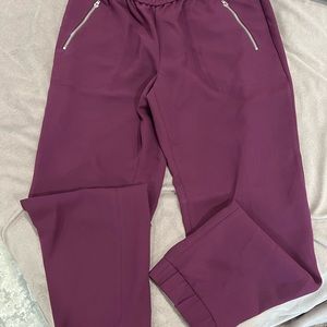 Jcrew plum joggers